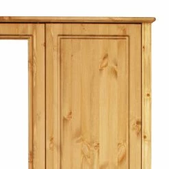 Großer Schlafzimmerschrank In Natur - Imressa -Wohnen Shop grosser schlafzimmerschrank in natur kiefernholz geoelt 245x191x59 imressa 04