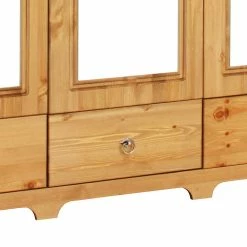 Großer Schlafzimmerschrank In Natur - Imressa -Wohnen Shop grosser schlafzimmerschrank in natur kiefernholz geoelt 245x191x59 imressa 05