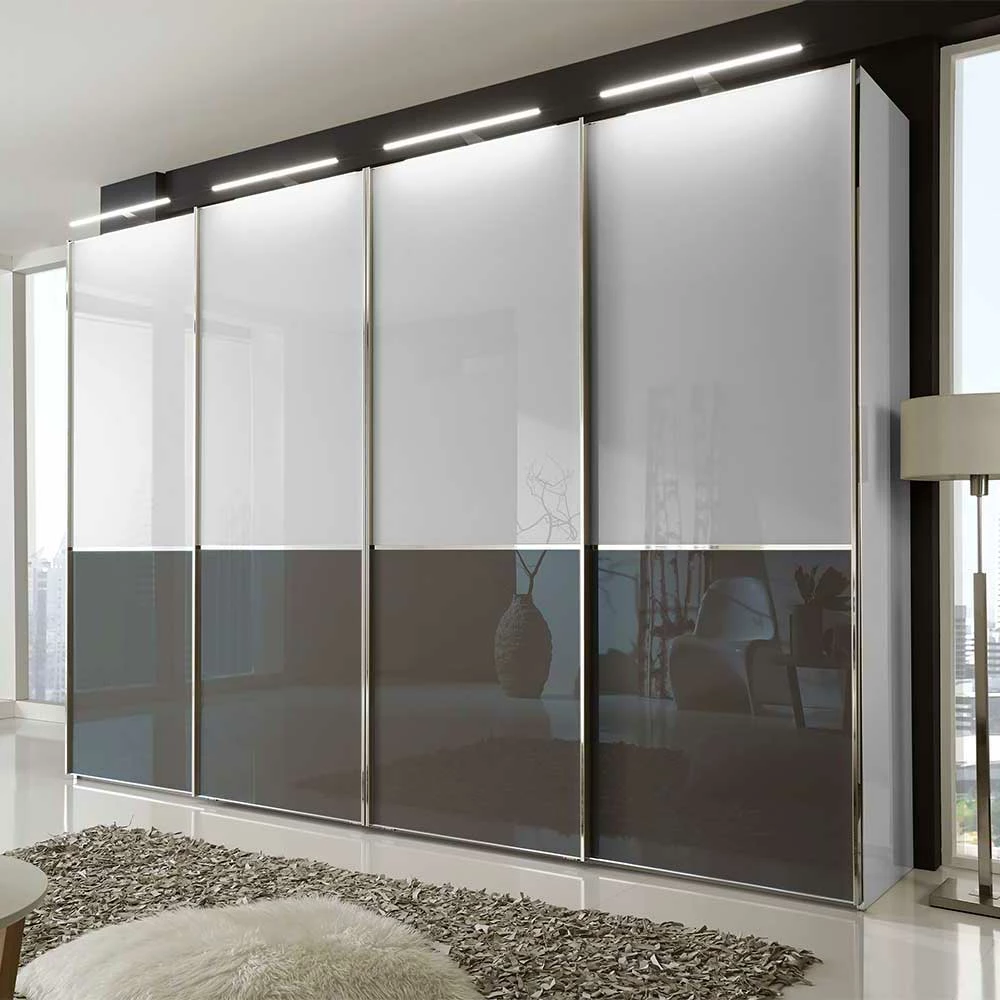 Hochwertiger Kleiderschrank 4 Meter Lang - Olivienne 4 Hochwertiger Kleiderschrank 4 Meter Lang - Olivienne – Bild 2