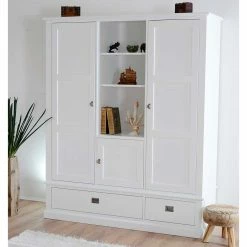 Hochwertiger Schrank Aus Buche Massivholz & MDF - Eicando