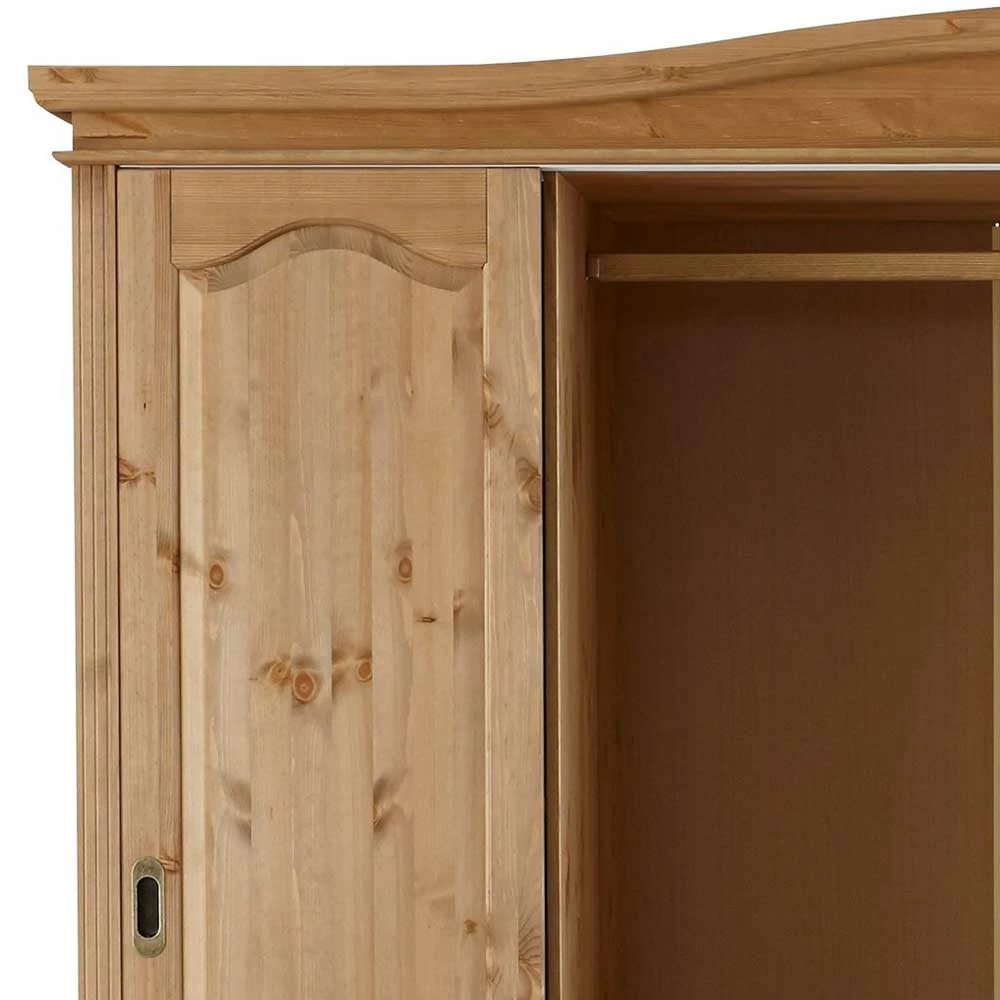 Holz Landhaus Schrank Mit Schiebetüren - Vocoja 8 Holz Landhaus Schrank Mit Schiebetüren - Vocoja – Bild 6