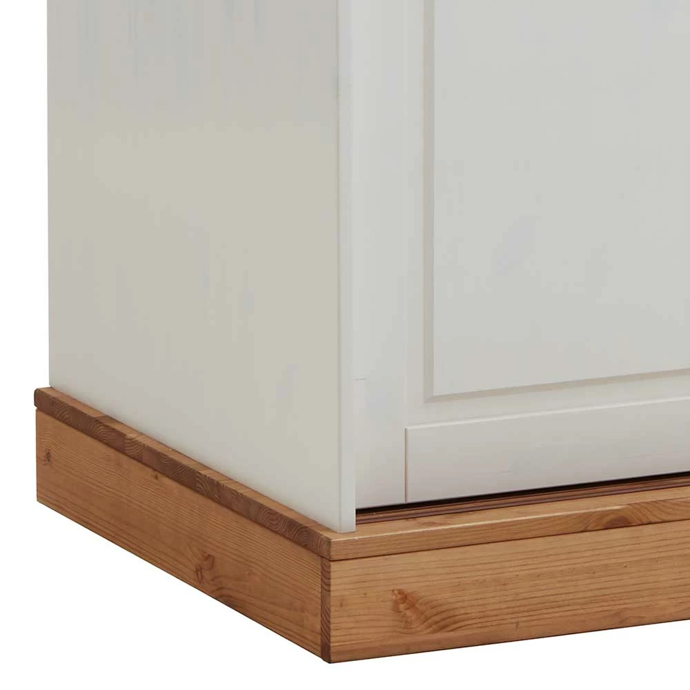 Holz Schrank Mit Schiebetüren & Spiegel - Sibiuta 7 Holz Schrank Mit Schiebetüren & Spiegel - Sibiuta – Bild 5