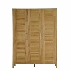 Kernbuche Kleiderschrank Lianzo Mit 3 Türen -Wohnen Shop kernbuche kleiderschrank 3 tueren massiv lianzo 02