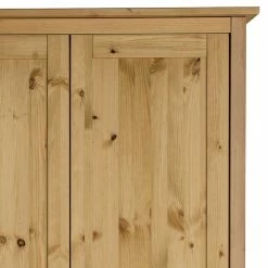 Kiefer Kleiderschrank Geölt & Gebeizt - Zatira -Wohnen Shop kiefer kleiderschrank geoelt gebeizt 4 tuerig 2 schubladen zatira 03