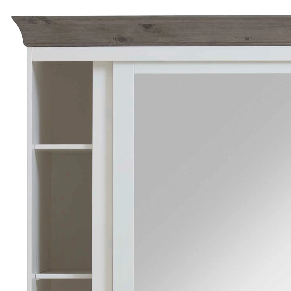 Kiefer Schlafzimmerschrank Mit Schiebetüren - Mirandesca 8 Kiefer Schlafzimmerschrank Mit Schiebetüren - Mirandesca – Bild 6