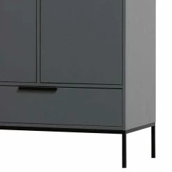 Kiefernholz Kleiderschrank In Grau - Uletria 13 Kiefernholz Kleiderschrank In Grau - Uletria -Wohnen Shop kiefernholz kleiderschrank in grau mit metallgriffen uletria 05