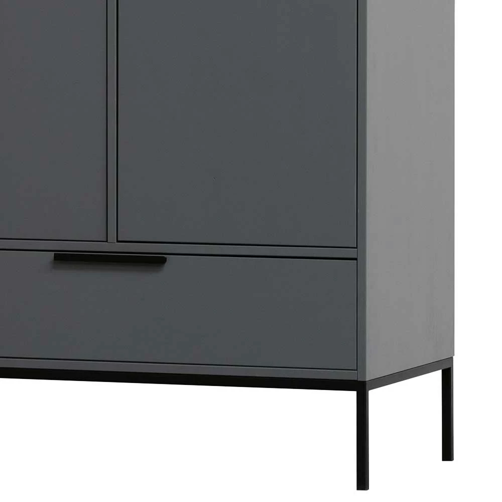 Kiefernholz Kleiderschrank In Grau - Uletria 8 Kiefernholz Kleiderschrank In Grau - Uletria – Bild 6