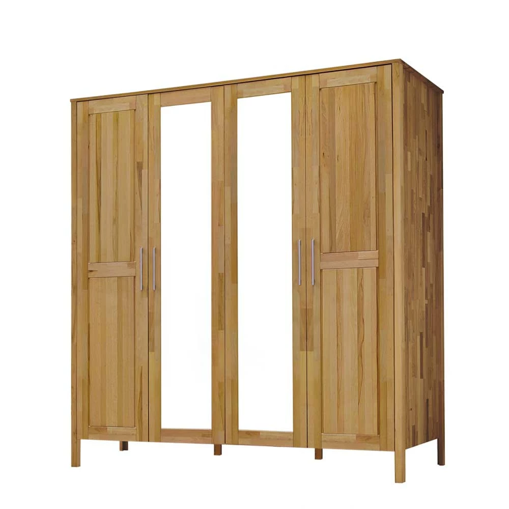 Kleider Schrank Agacina Aus Kernbuche 3 Kleider Schrank Agacina Aus Kernbuche