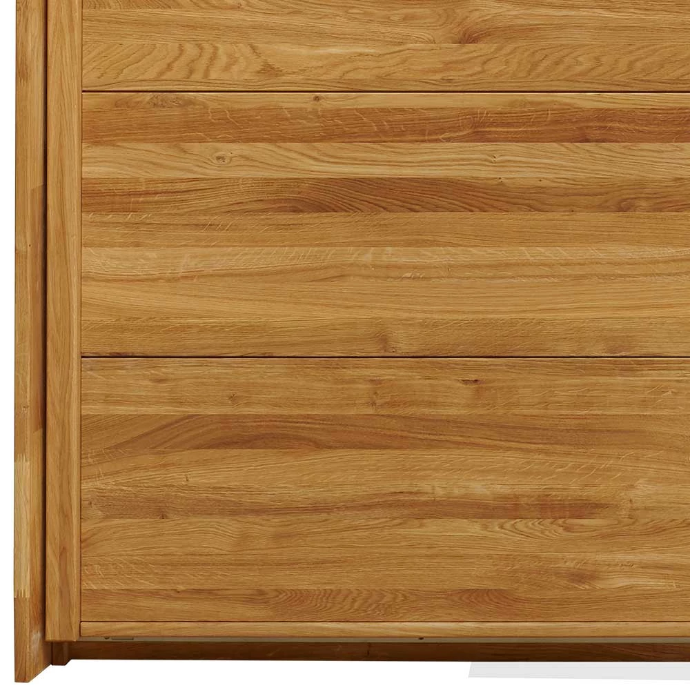 Kleiderschrank Aus Wildeiche Mit Weißglas - Divnoi 5 Kleiderschrank Aus Wildeiche Mit Weißglas - Divnoi – Bild 3