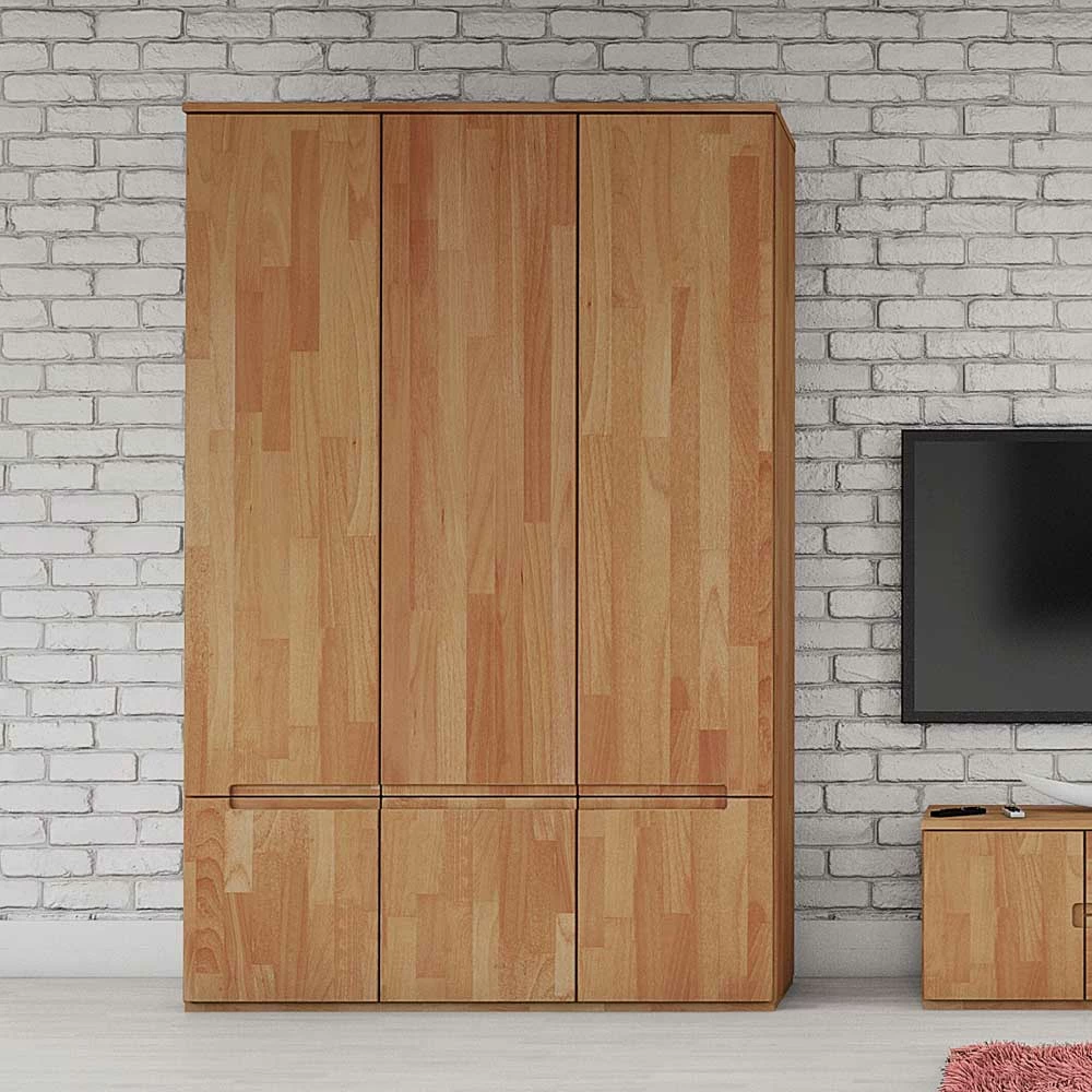 Kleiderschrank Vantonio Aus Buche Massivholz 4 Kleiderschrank Vantonio Aus Buche Massivholz – Bild 2