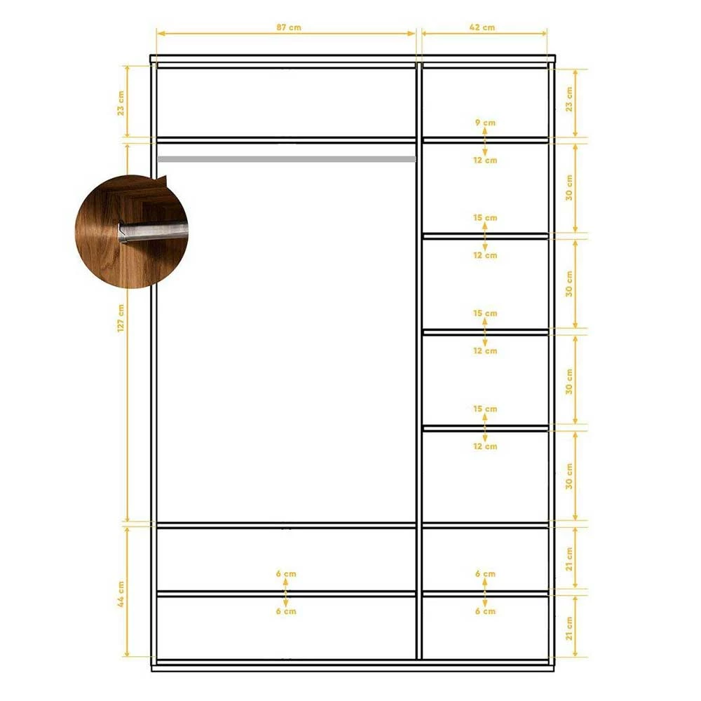 Kleiderschrank Vantonio Aus Buche Massivholz 8 Kleiderschrank Vantonio Aus Buche Massivholz – Bild 6