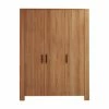 Kleiderschrank Barvuda Aus Kernbuche Massiv Geölt -Wohnen Shop kleiderschrank kernbuche massiv geoelt 3 tuerig barvuda f