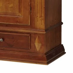 Kleiderschrank Gargano In Kirschbaumfarben -Wohnen Shop kleiderschrank kirschbaumfarben fichte massivholz gargano 06