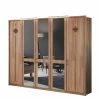 Kleiderschrank Mit Spiegeln Apolios In Erle Teilmassiv -Wohnen Shop kleiderschrank mit spiegeln erle teilmassiv 5 tuerig 257cm breit 220cm hoch beleuchtet apolios f
