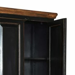 Kleiderschrank Sentiments In Schwarz -Wohnen Shop kleiderschrank schwarz shabby chic sentiments 04