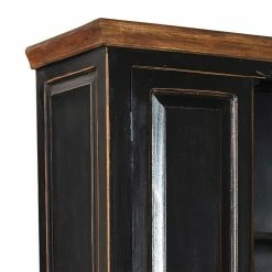 Kleiderschrank Sentiments In Schwarz -Wohnen Shop kleiderschrank schwarz shabby chic sentiments 05