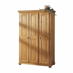 Landhaus Kleiderschrank Trenoro Aus Fichte Massivholz