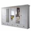 Landhaus Kleiderschrank Janeira Mit Spiegeltüren -Wohnen Shop landhaus kleiderschrank spiegeltueren weiss janeira html f