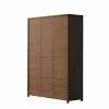 Massivholz Kleiderschrank Hornos In Nussbaumfarben -Wohnen Shop massivholz kleiderschrank nussbaumfarben buche hornos html f