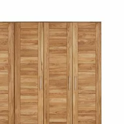 Massivholz Kleiderschrank Cranos Aus Wildeiche -Wohnen Shop massivholz kleiderschrank wildeiche 6 tuerig cranos 03