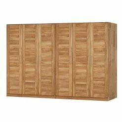Massivholz Kleiderschrank Cranos Aus Wildeiche