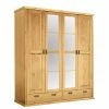 Massivholz Schlafzimmerschrank Mit Spiegeln - Inhusa 1 Massivholz Schlafzimmerschrank Mit Spiegeln - Inhusa -Wohnen Shop massivholz schlafzimmerschrank mit spiegeln 4 tuerig 2 schubladen inhusa f