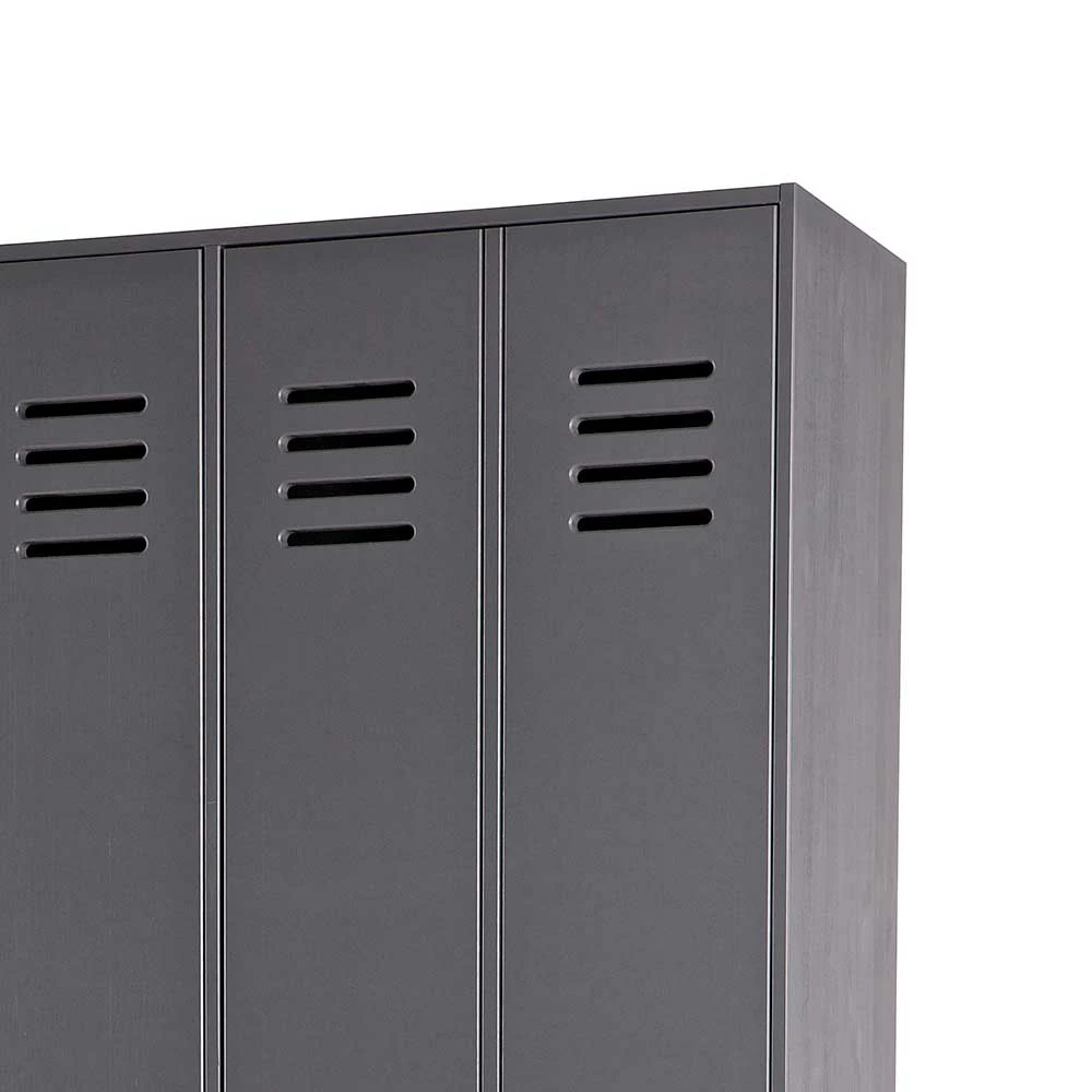 Factory Kleiderschrank Minar In Spind Optik 5 Factory Kleiderschrank Minar In Spind Optik – Bild 3