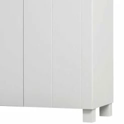 Rustikal-moderner Kleiderschrank In Weiß Kiefer - Zanyorita -Wohnen Shop rustikal moderner kleiderschrank in weiss kiefer massivholz gebuerstet lackiert zanyorita 05