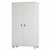 Rustikal-moderner Kleiderschrank In Weiß Kiefer - Zanyorita -Wohnen Shop rustikal moderner kleiderschrank in weiss kiefer massivholz gebuerstet lackiert zanyorita f