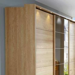 Schiebetürenschrank Navumel In Eiche Mit Spiegel 12 Schiebetürenschrank Navumel In Eiche Mit Spiegel -Wohnen Shop schiebetuerenschrank eiche mit spiegel 3 tuerig 260cm breite navumel 04