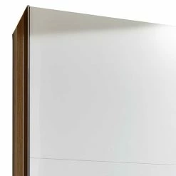 Schiebetürschrank In Weiß & Eiche Mit Spiegel - Doraz 9 Schiebetürschrank In Weiß & Eiche Mit Spiegel - Doraz -Wohnen Shop schiebetuerschrank in weiss eiche mit spiegel 2 tuerig 3 schubladen doraz 02