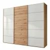 Schiebetürschrank In Weiß Glas - Lamezianos 2 Schiebetürschrank In Weiß Glas - Lamezianos -Wohnen Shop schiebetuerschrank in weiss glas und eiche bianco lamezianos f
