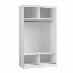 Schiebetürschrank Mit Spiegeln - 120x216x59 - Riodna -Wohnen Shop schiebetuerschrank mit spiegeln 120x216x59 korpus weiss riodna 03