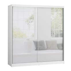 Wohnen Shop 12 Schiebetürschrank Mit Spiegeltüren - Lagoon