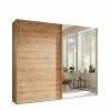 Schlafraum Schrank Mit Schwebetüren - Emya 2 Schlafraum Schrank Mit Schwebetüren - Emya -Wohnen Shop schlafraum schrank mit schwebetueren in eiche bianco spiegel emya f