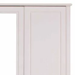 Schlafzimmer Kiefernschrank In Weiß - Velriva -Wohnen Shop schlafzimmer kiefernschrank in weiss 5 tuerig 2 spiegel velriva 04