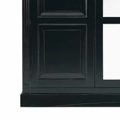 Schlafzimmer Kleiderschrank Andoro In Schwarz -Wohnen Shop schlafzimmer kleiderschrank schwarz fichte massivholz andoro 05