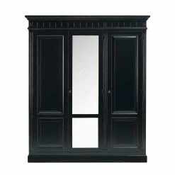 Schlafzimmer Kleiderschrank Andoro In Schwarz