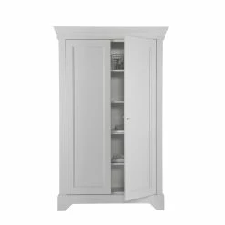 Schlafzimmer Kleiderschrank Kita In Weiß -Wohnen Shop schlafzimmer kleiderschrank weiss abschliessbar kita 03