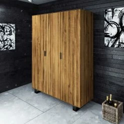 Schlafzimmer Kleiderschrank Manzey Aus Wildeiche Massiv Geölt 10 Schlafzimmer Kleiderschrank Manzey Aus Wildeiche Massiv Geölt -Wohnen Shop schlafzimmer kleiderschrank wildeiche massiv geoelt stahl manzey 03