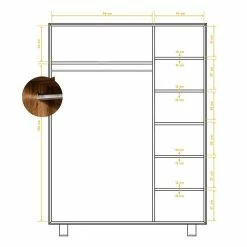 Schlafzimmer Kleiderschrank Manzey Aus Wildeiche Massiv Geölt 11 Schlafzimmer Kleiderschrank Manzey Aus Wildeiche Massiv Geölt -Wohnen Shop schlafzimmer kleiderschrank wildeiche massiv geoelt stahl manzey 04