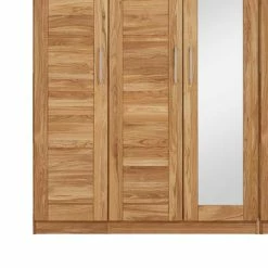 Schlafzimmer Kleiderschrank Cranos Aus Wildeiche Massivholz -Wohnen Shop schlafzimmer kleiderschrank wildeiche massivholz spiegeltueren cranos 02