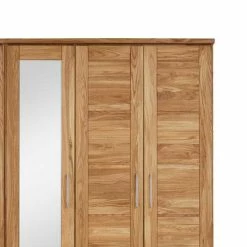Schlafzimmer Kleiderschrank Cranos Aus Wildeiche Massivholz -Wohnen Shop schlafzimmer kleiderschrank wildeiche massivholz spiegeltueren cranos 03
