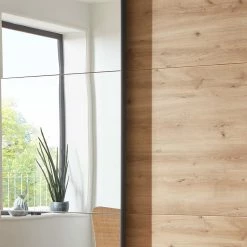 Schlafzimmer Schiebetürenschrank Mit Spiegel - Brusetta 12 Schlafzimmer Schiebetürenschrank Mit Spiegel - Brusetta -Wohnen Shop schlafzimmer schiebetuerenschrank mit spiegel in eiche bianco anthrazit brusetta 05