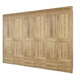 Schlafzimmer Schrank Mit 6 Türen & Schubladen - Zamron -Wohnen Shop schlafzimmer schrank mit 6 tueren schubladen in asteiche zamron 02