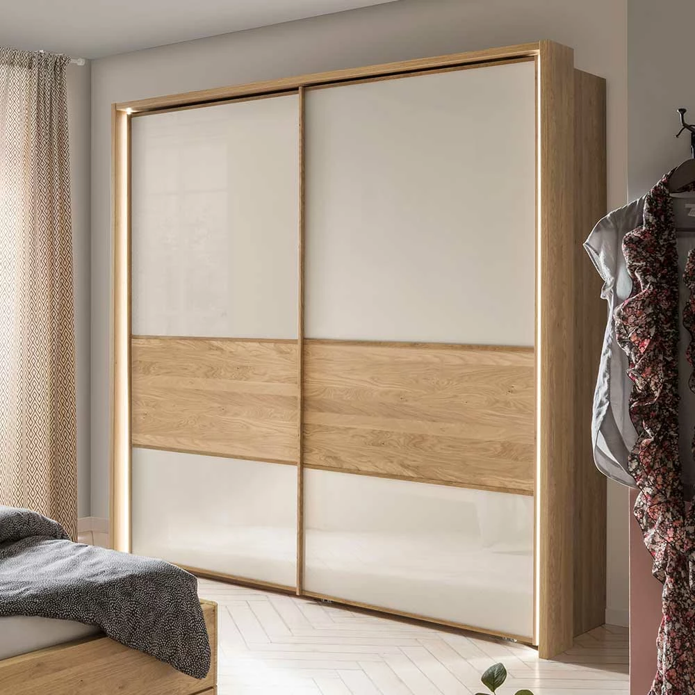 Schlafzimmer Schwebetürenschrank 2-türig - Emdsiva 4 Schlafzimmer Schwebetürenschrank 2-türig - Emdsiva – Bild 2