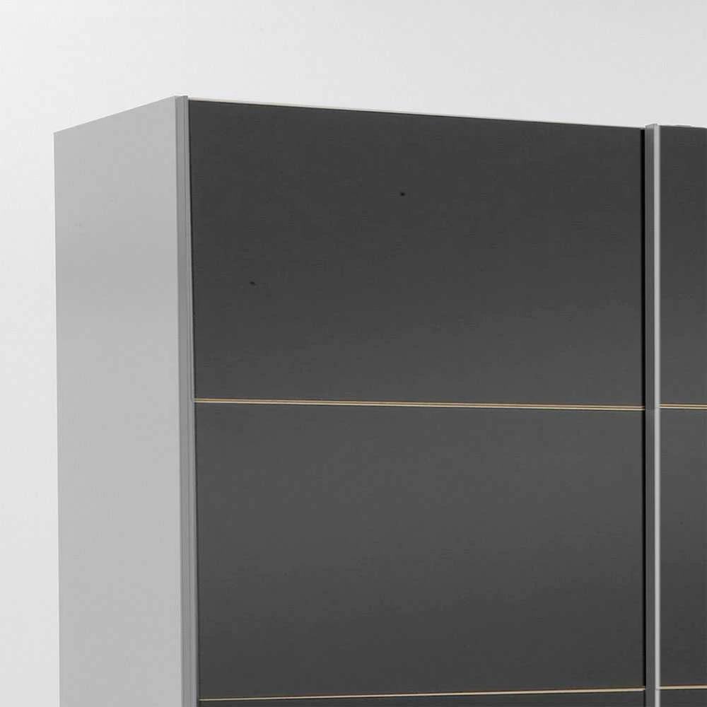 Schlafzimmerschrank Cotton Mit Glasfront 4 Schlafzimmerschrank Cotton Mit Glasfront – Bild 2