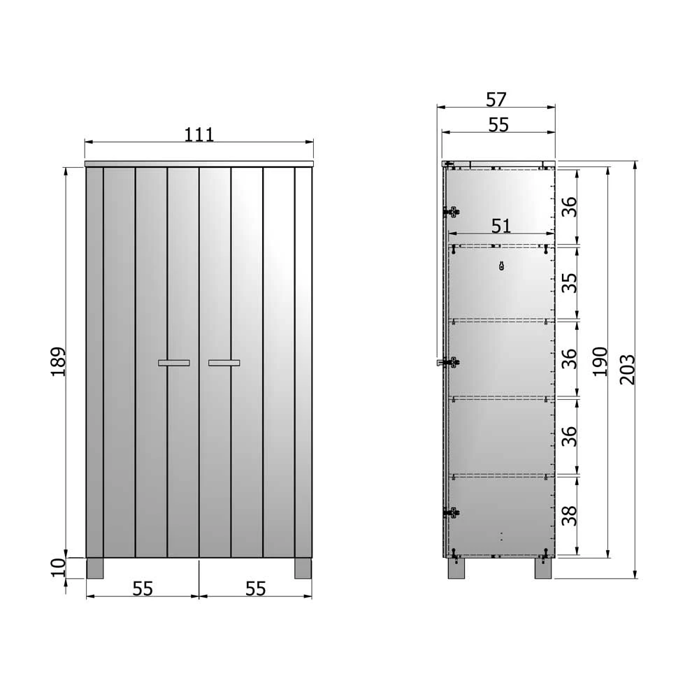 Schlafzimmerschrank Menkroa Aus Pinie Massivholz 8 Schlafzimmerschrank Menkroa Aus Pinie Massivholz – Bild 6
