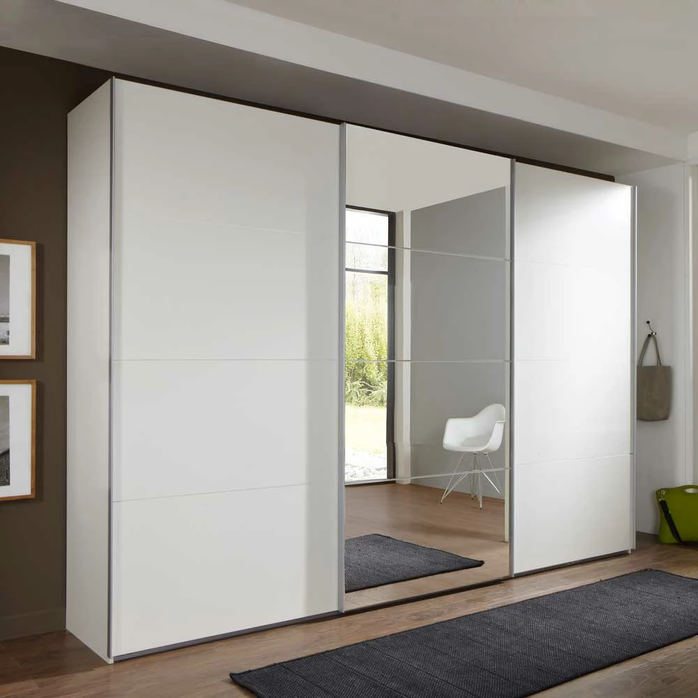Schlafzimmerschrank Ray In Weiß 4 Schlafzimmerschrank Ray In Weiß – Bild 2