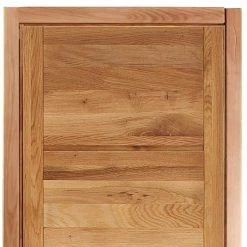 Schmaler Kleiderschrank Aus Wildeiche - Zaisan -Wohnen Shop schmaler kleiderschrank aus wildeiche mit nur einer tuer zaisan 02